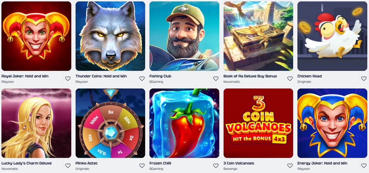 Casino Games at R2PBet